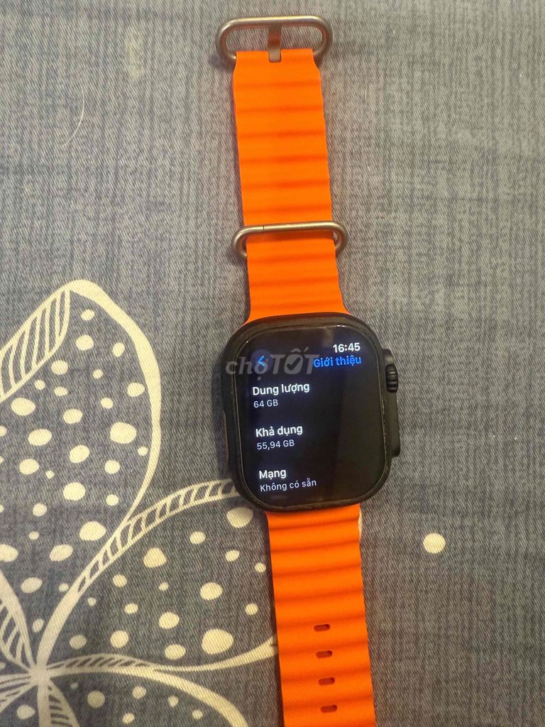 Apple Watch Ultra 2 Cam 64GB. Mua bán Thiết bị đeo thông minh tại Quận Nam Từ Liêm Hà Nội được đăng bởi Trần Trung hình 1