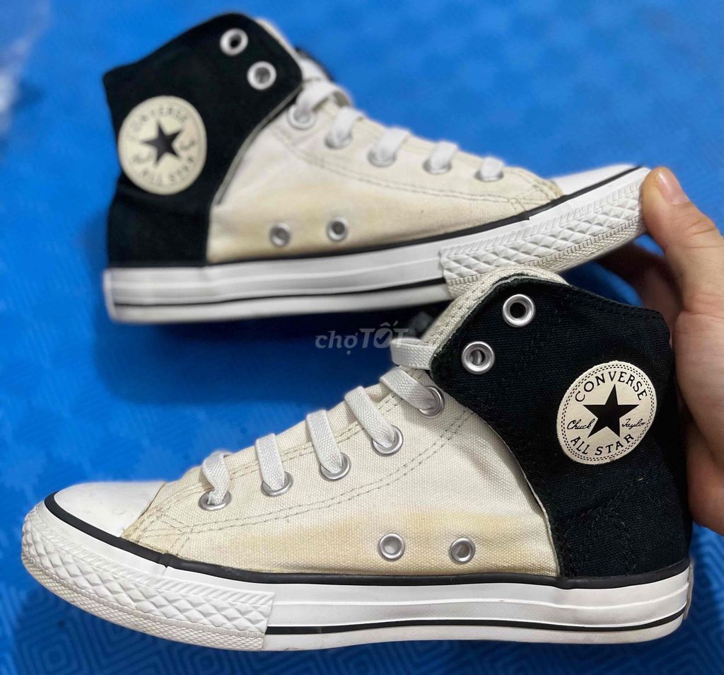 Giày auth sneaker Converse Cổ cao cho bé size 35. Mua bán Mẹ và bé tại Quận 10 Tp Hồ Chí Minh được đăng bởi Góc pass đồ auth hình 1