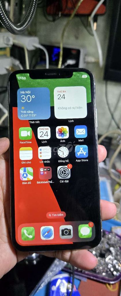 iPhone X 256GB Việt Nam giá rẻ. Mua bán Điện thoại tại Quận 8 Tp Hồ Chí Minh được đăng bởi Thiên Hòa mobile  hình 1