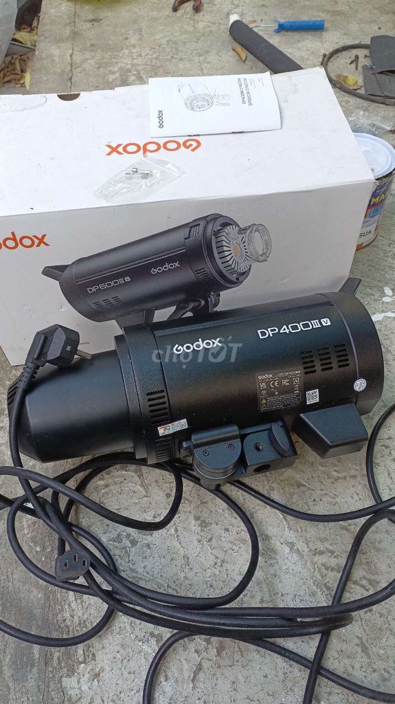 Đèn flash studio Godox DP400III V Đen. Mua bán Máy ảnh, Máy quay tại Thành phố Thủ Dầu Một Bình Dương được đăng bởi Gòm Minh hình 1