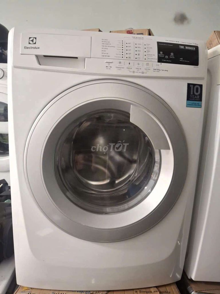 Inverter 7.5kg vắt êm giặt sạch tiết kiệm. Mua bán Máy giặt tại Quận 5 Tp Hồ Chí Minh được đăng bởi Shop tủ lạnh máy giặt hình 1