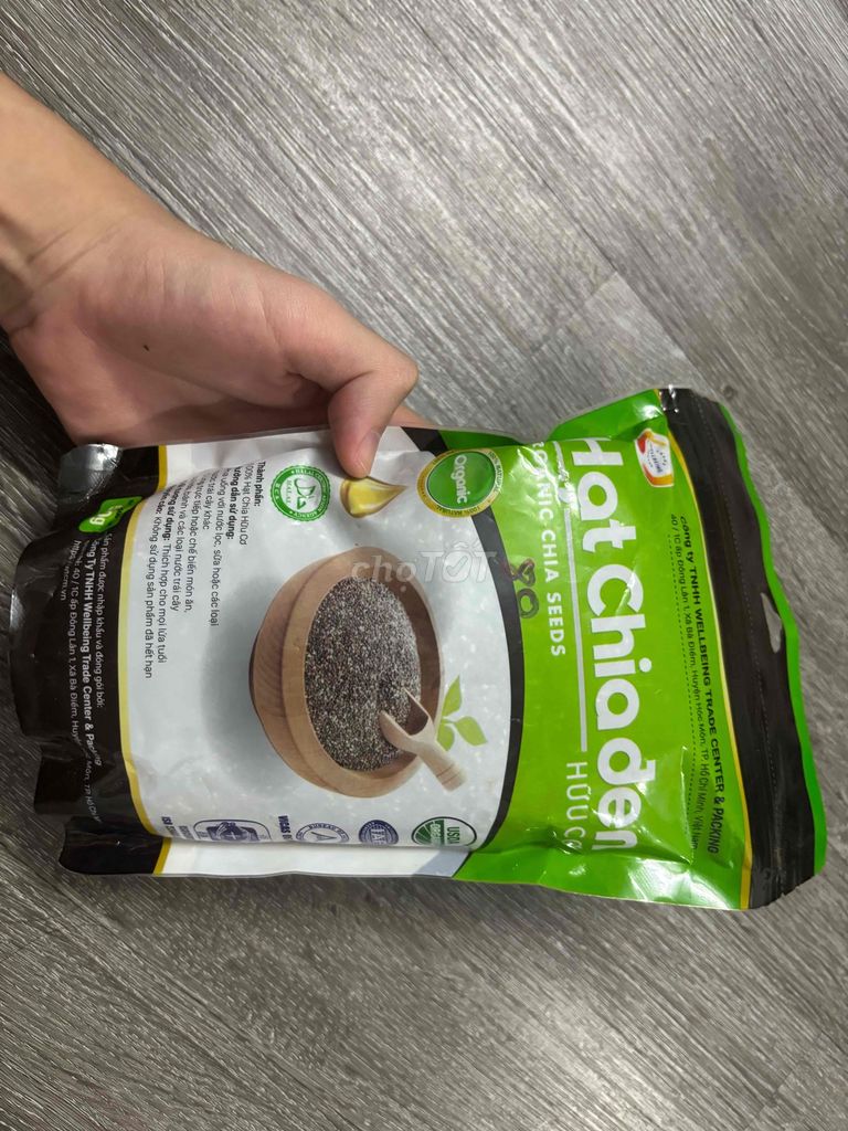 Hạt chia đen Paraguay 500g 06/2028. Mua bán Đồ ăn, thực phẩm và các loại khác tại Quận 10 Tp Hồ Chí Minh được đăng bởi Trịnh Công Minh hình 1
