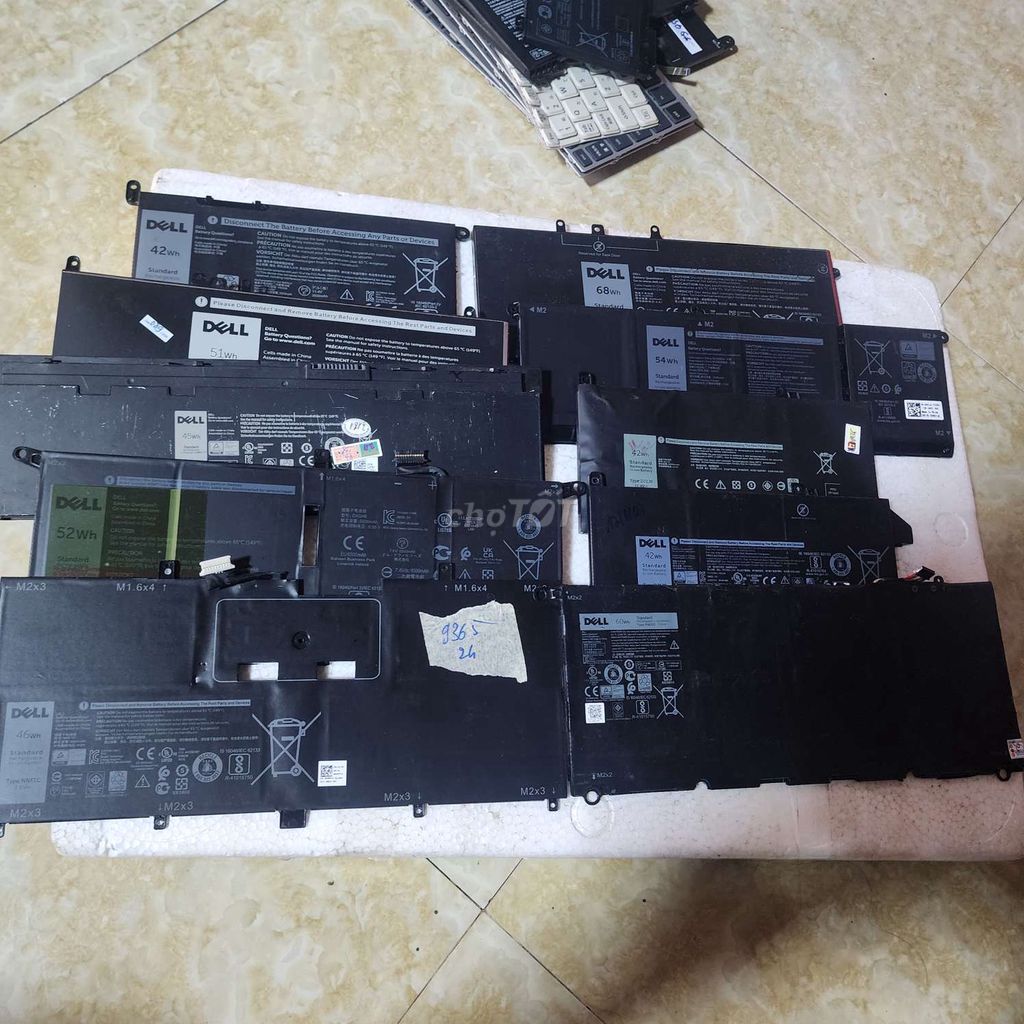 Pin laptop Dell Li-ion dung lượng cao. Mua bán Linh kiện (RAM, Card...) tại Huyện Yên Thành Nghệ An được đăng bởi Văn Thọ hình 1