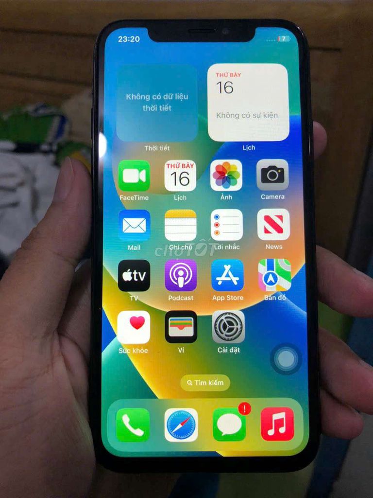 Apple iPhone X 64GB Đen Quốc tế Đã sử dụng. Mua bán Điện thoại tại Huyện Củ Chi Tp Hồ Chí Minh được đăng bởi long trần  hình 1