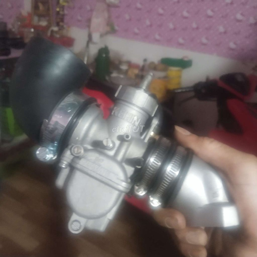 Bộ chế hòa khí Keihin Kim loại Bạc. Mua bán Phụ tùng xe tại Thành phố Thủ Dầu Một Bình Dương được đăng bởi a tuoi hình 3