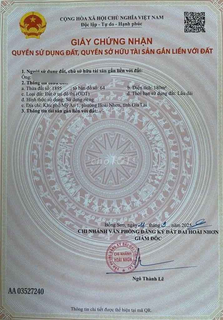 🔥 bán đất mặt tiền bà triệu, khu phố mỹ an 1 – hoài nhơn 🔥 bán đất mặt tiền bà triệu, khu phố mỹ an 1 – hoài nhơn