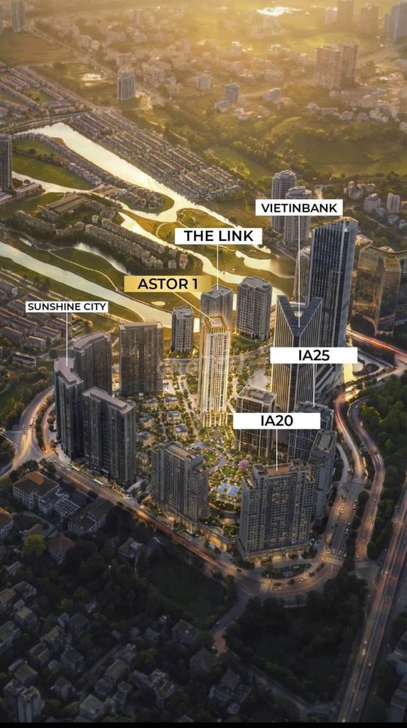 Квартира IA25 Ciputra (Astor 1) у Западного озера