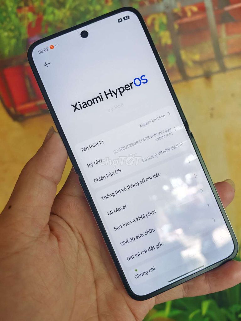 Xiaomi Mi Mix Flip 12GB/512GB Bạc 99%. Mua bán Điện thoại tại Quận Bình Tân Tp Hồ Chí Minh được đăng bởi nguyễn sang  hình 1