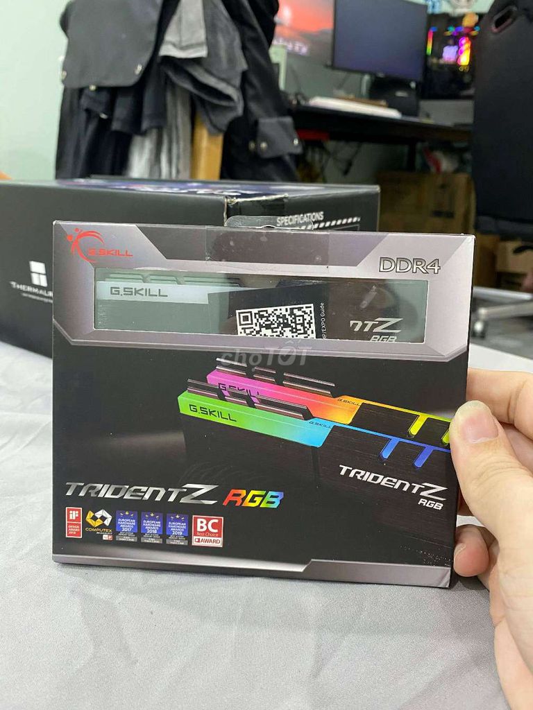 RAM G.Skill Trident Z RGB DDR4 32GB. Mua bán Linh kiện (RAM, Card...) tại Thành phố Cà Mau Cà Mau được đăng bởi Trần Bảo Duy hình 1