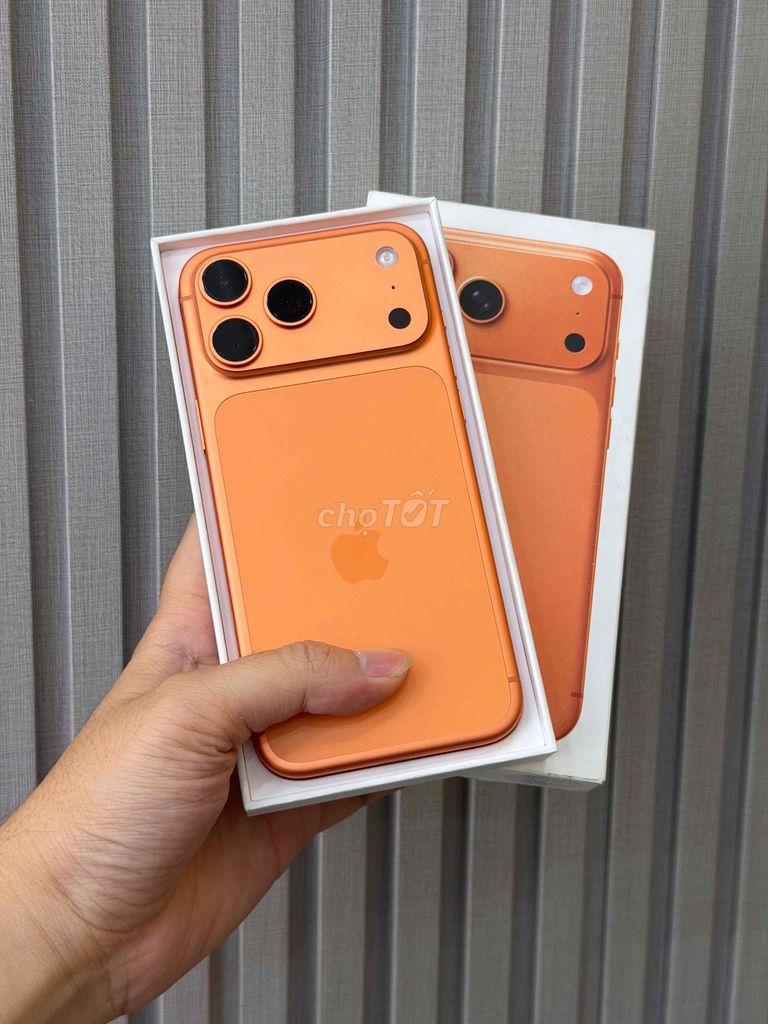 Apple iPhone 17 Pro Max 256GB Cam Pin 100 đẹp 99. Mua bán Điện thoại tại Quận Ninh Kiều Cần Thơ được đăng bởi Quý Mobile Cần thơ hình 1