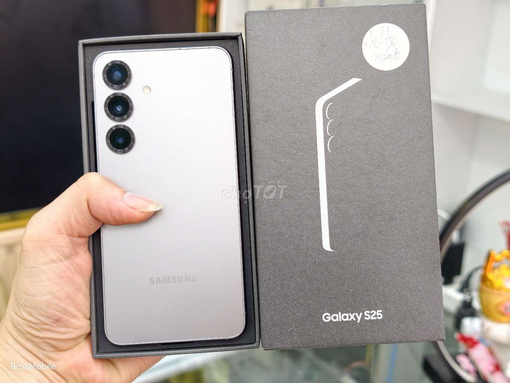 Samsung S25 5G 12/256GB chính hãng BH dài fullbox. Mua bán Điện thoại tại Quận Hai Bà Trưng Hà Nội được đăng bởi Boss Mobile hình 1