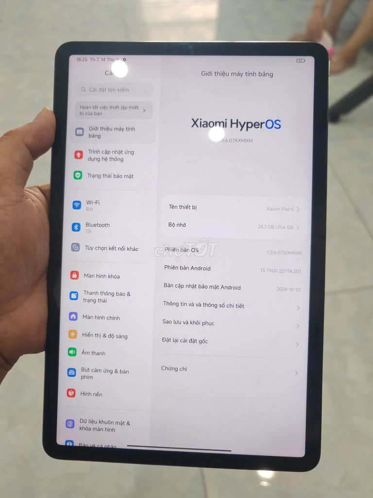 Xiaomi Mi Pad 5 6GB/256GB Xám. Mua bán Máy tính bảng tại Quận 1 Tp Hồ Chí Minh được đăng bởi Hội Đồ Điện Tử hình 1