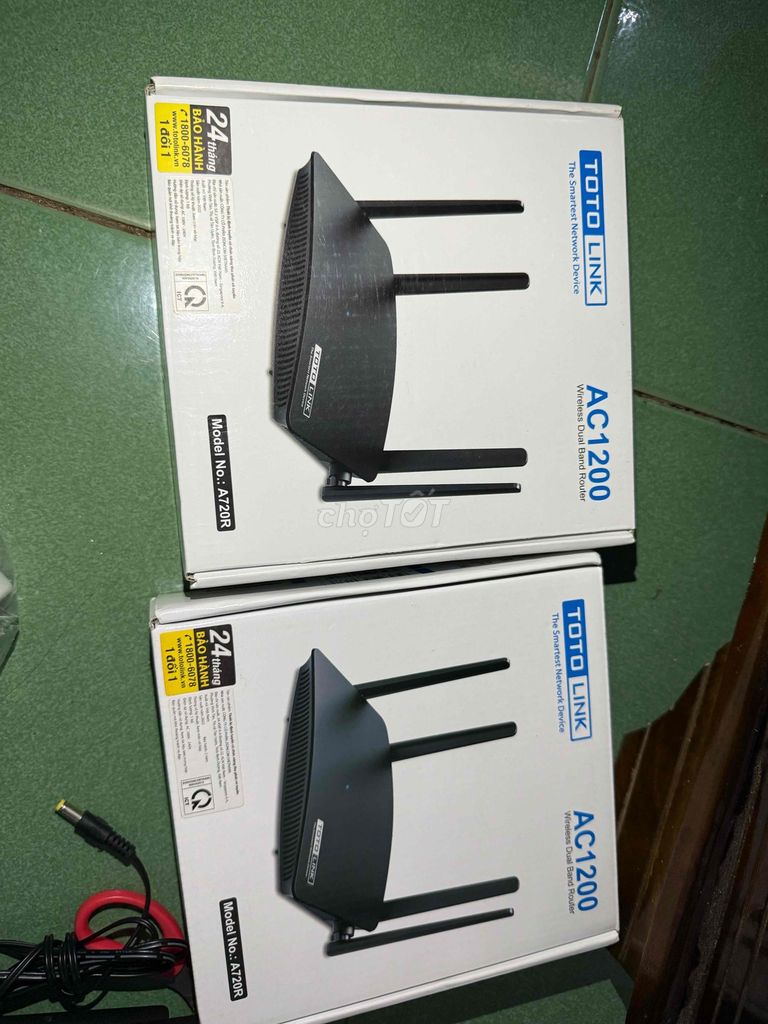 Bộ phát thu wifi totolink ac1200 , n200re. Mua bán Phụ kiện (Màn hình, Chuột...) tại Huyện Bình Sơn Quảng Ngãi được đăng bởi MARK STORE hình 1