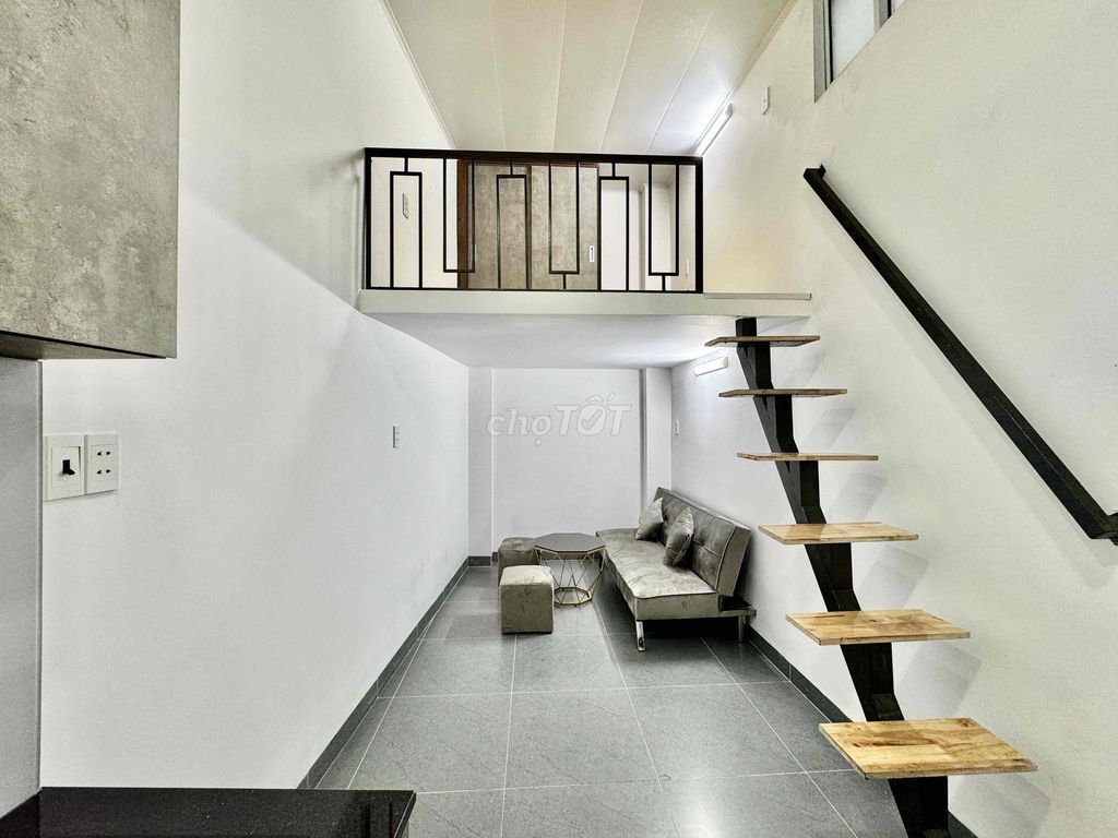 CHO THUÊ PHÒNG GÁC CAO FULL NỘI THẤT ĐƯỜNG THỐNG NHẤT - GÒ VẤP