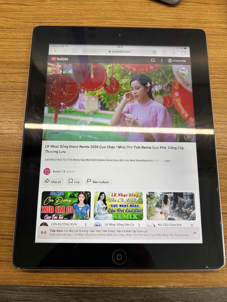 Apple iPad 16GB. Mua bán Máy tính bảng tại Huyện Nhà Bè Tp Hồ Chí Minh được đăng bởi iphone hình 1