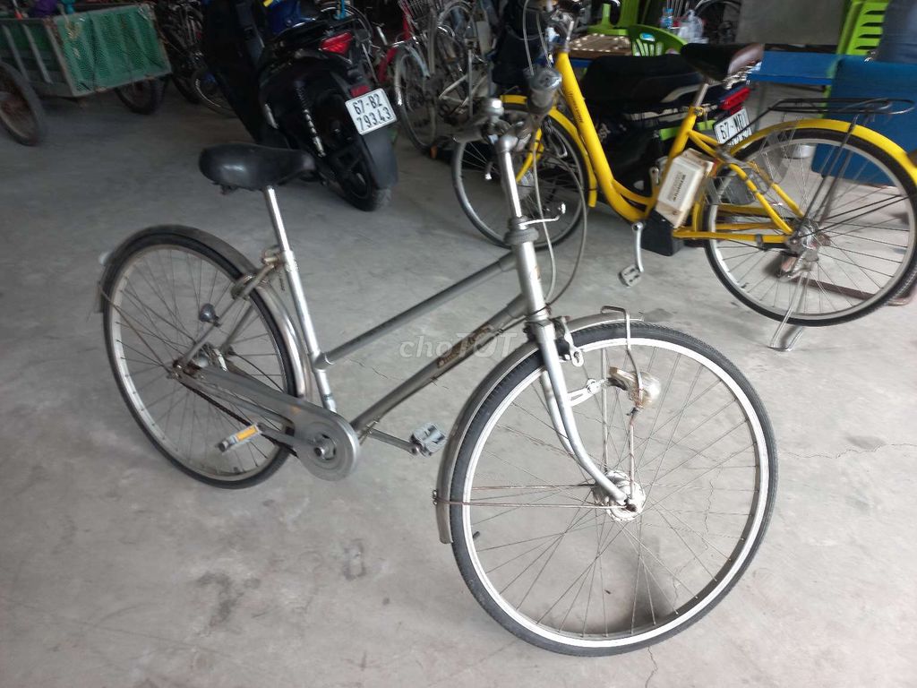 Xe đạp Nhật Bản màu Bạc. Mua bán Xe đạp tại Thành phố Long Xuyên An Giang được đăng bởi XE ĐIỆN LONG XUYÊN hình 2