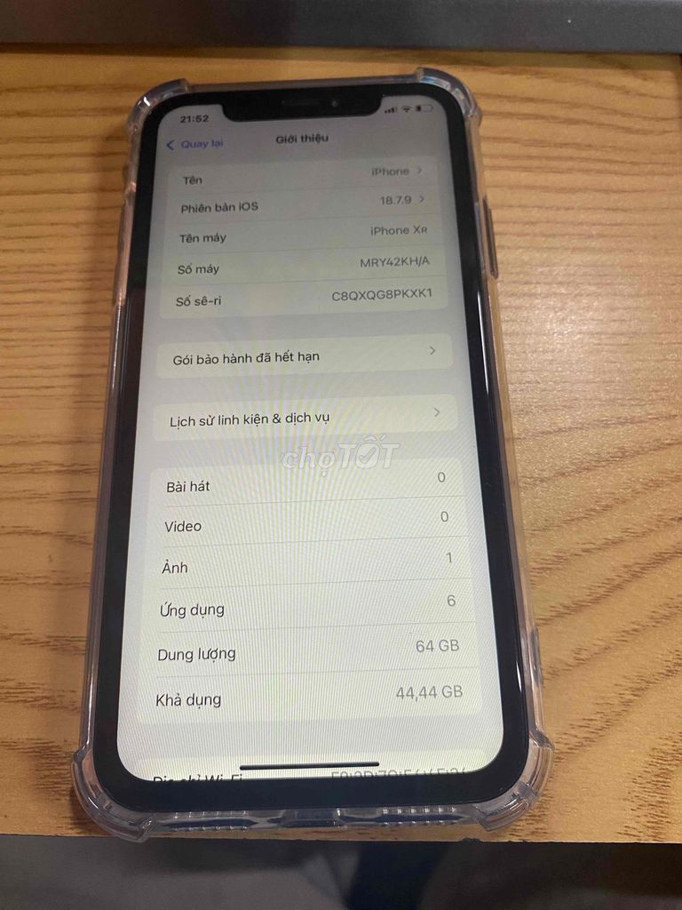 Apple iPhone Xr 64GB Like New. Mua bán Điện thoại tại Quận Bắc Từ Liêm Hà Nội được đăng bởi Cỏ May Mắn hình 1
