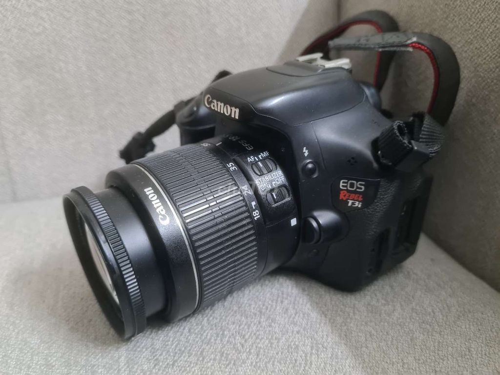 Bộ máy ảnh Canon 600D len 18-55