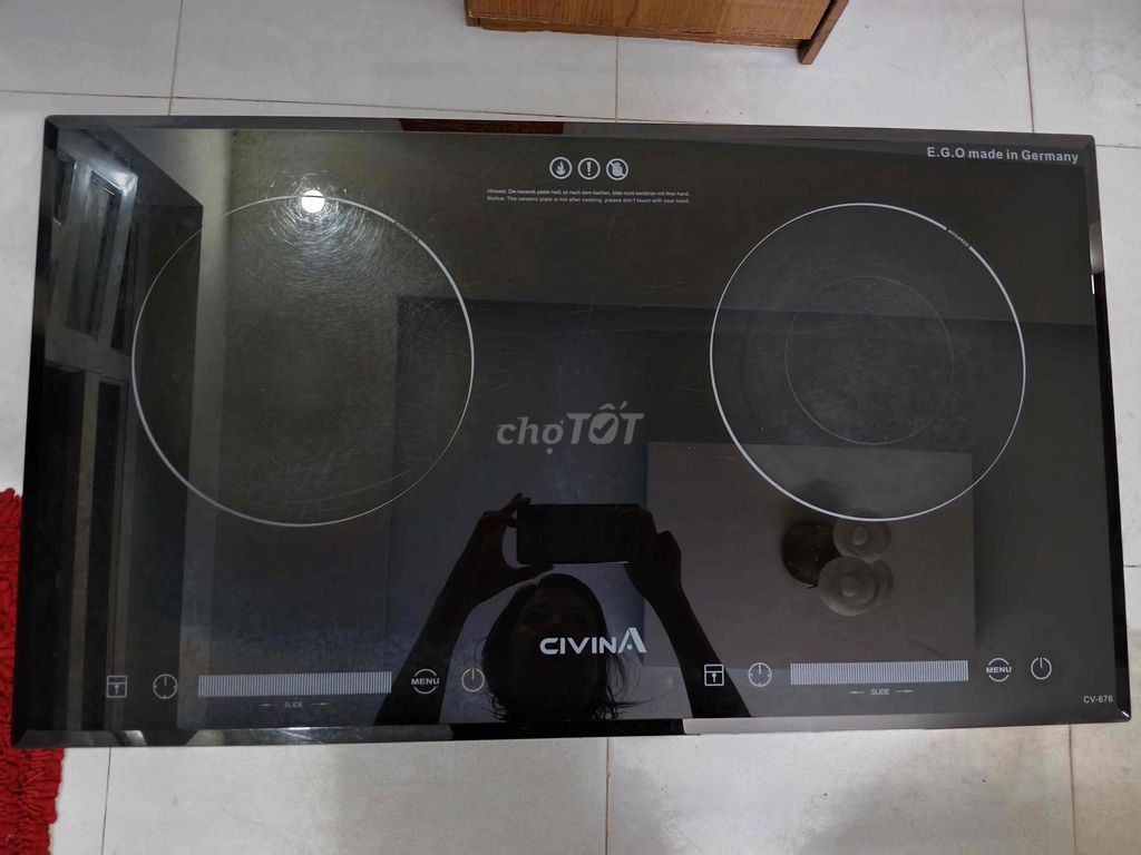 Bếp điện từ âm chính hãng của Đức CIVINA CV-876. Mua bán Bếp, lò, đồ điện nhà bếp tại Huyện Đức Hòa Long An được đăng bởi Huỳnh Thị Kim Anh hình 1