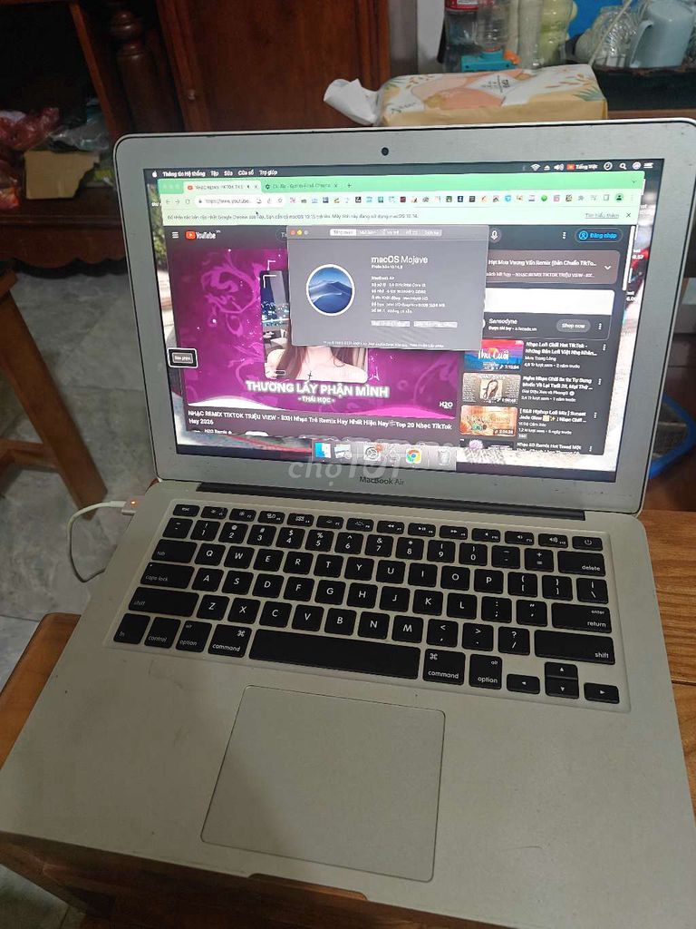Apple MacBook Air 2013 Bạc. Mua bán Laptop tại Huyện Hạ Hòa Phú Thọ được đăng bởi dân nv hình 1