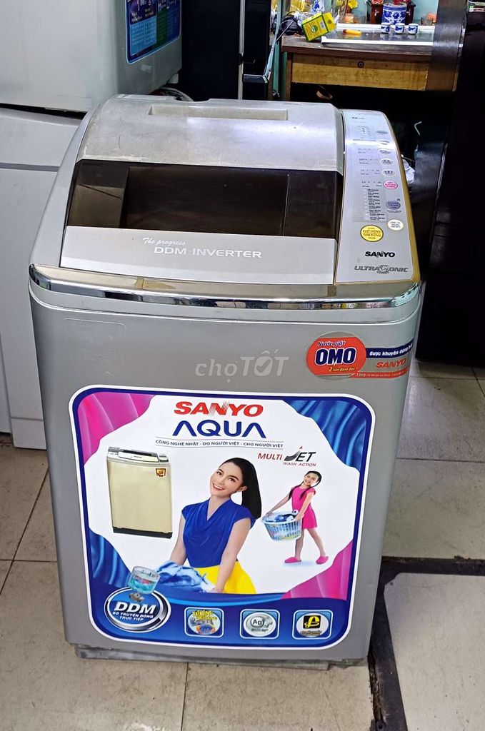 Máy giặt sanyo inverter 9kg bảo hành 3 tháng