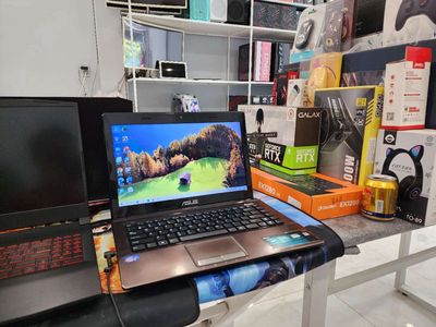 Laptop Asus K43 Core i5/ram8G/SSD/máyzin keng mượt