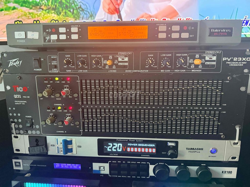 Lọc Tico Q231 PRO-NR Đen, crossover Peavey xịn. Mua bán Tivi, Âm thanh tại Thành phố Quảng Ngãi Quảng Ngãi được đăng bởi Phúc Hảo hình 1