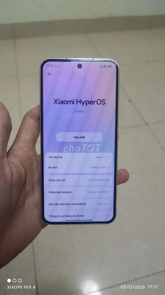 Xiaomi Mi 13 256GB Trắng. Mua bán Điện thoại tại Quận Hà Đông Hà Nội được đăng bởi Thành hình 1