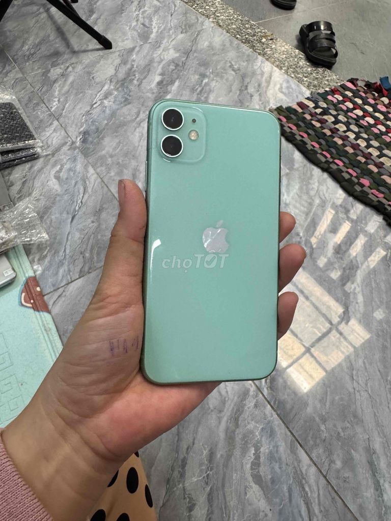Apple iPhone 11 128GB Xanh. Mua bán Điện thoại tại Quận 4 Tp Hồ Chí Minh được đăng bởi Phan Pha hình 1