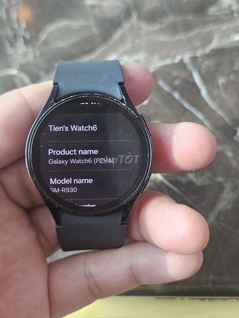 Samsung Galaxy Watch6 40mm Đen. Mua bán Thiết bị đeo thông minh tại Quận Tân Phú Tp Hồ Chí Minh được đăng bởi Huỳnh Hoàng Tiến hình 1