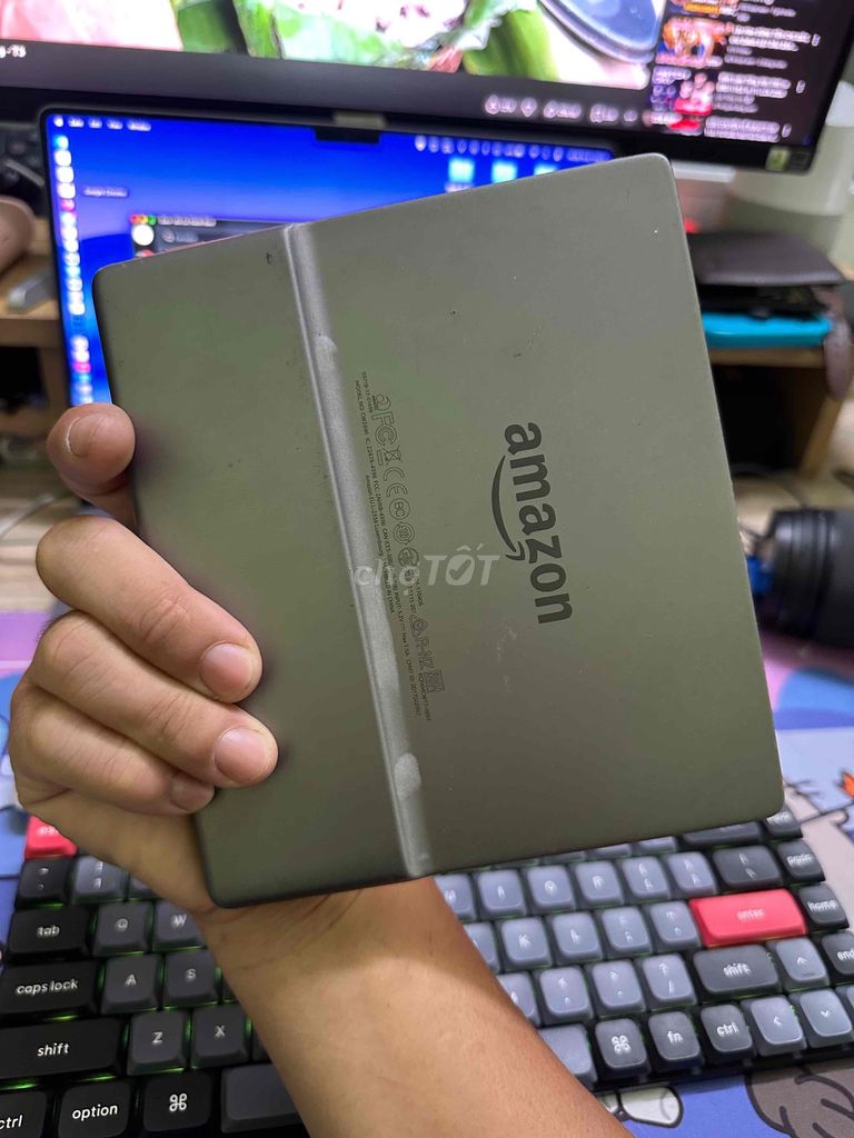 Máy đọc sách Amazon Kindle Oasis 2 8GB Xám. Mua bán Máy tính bảng tại Quận Bình Tân Tp Hồ Chí Minh được đăng bởi Thiệp hình 1