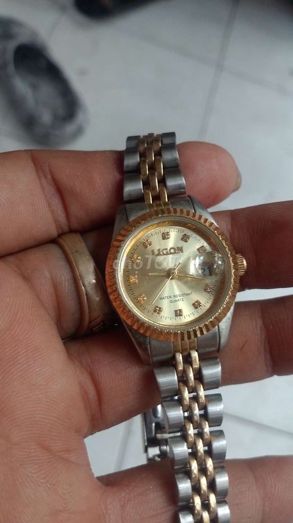 Đồng hồ Ligon Nữ Vàng Bạc 24mm. Mua bán Đồng hồ tại Quận 3 Tp Hồ Chí Minh được đăng bởi chơi vì dam me hình 1