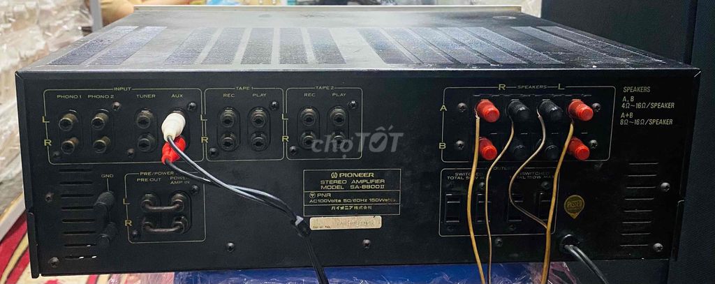 Amply - Pioneer - SA - 8800II. Mua bán Tivi, Âm thanh tại Quận Bắc Từ Liêm Hà Nội được đăng bởi Nguyễn Hoàng Anh hình 7