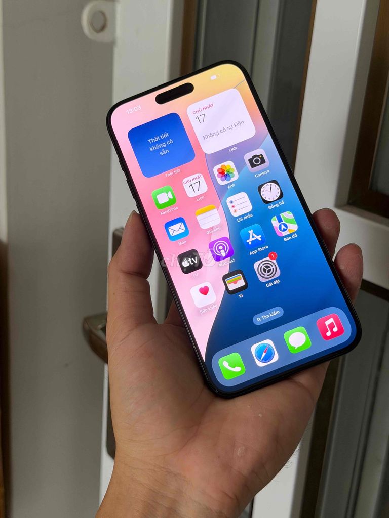 iPhone 15 Pro Max 1000GB Đen Mỹ IOS 18.6. Mua bán Điện thoại tại Quận Cái Răng Cần Thơ được đăng bởi Đức Xưởng Đức Khánh Lý hình 1