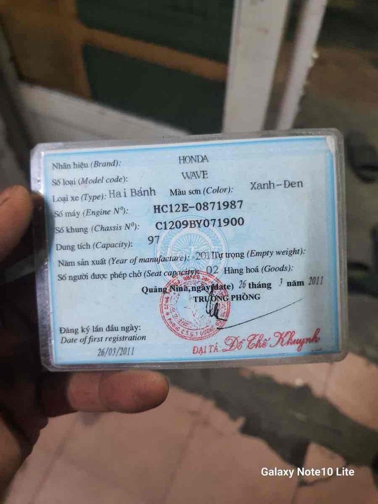 wave a máy zin chưa chạm đầu. Mua bán Xe máy tại Huyện Hóc Môn Tp Hồ Chí Minh được đăng bởi xe máy Tùng Liên  hình 6