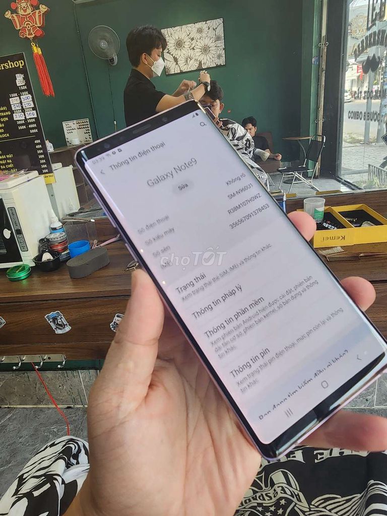 Samsung Galaxy Note 9 128GB Tím Mỹ. Mua bán Điện thoại tại Quận Ninh Kiều Cần Thơ được đăng bởi Điện Thoại Tốt hình 1