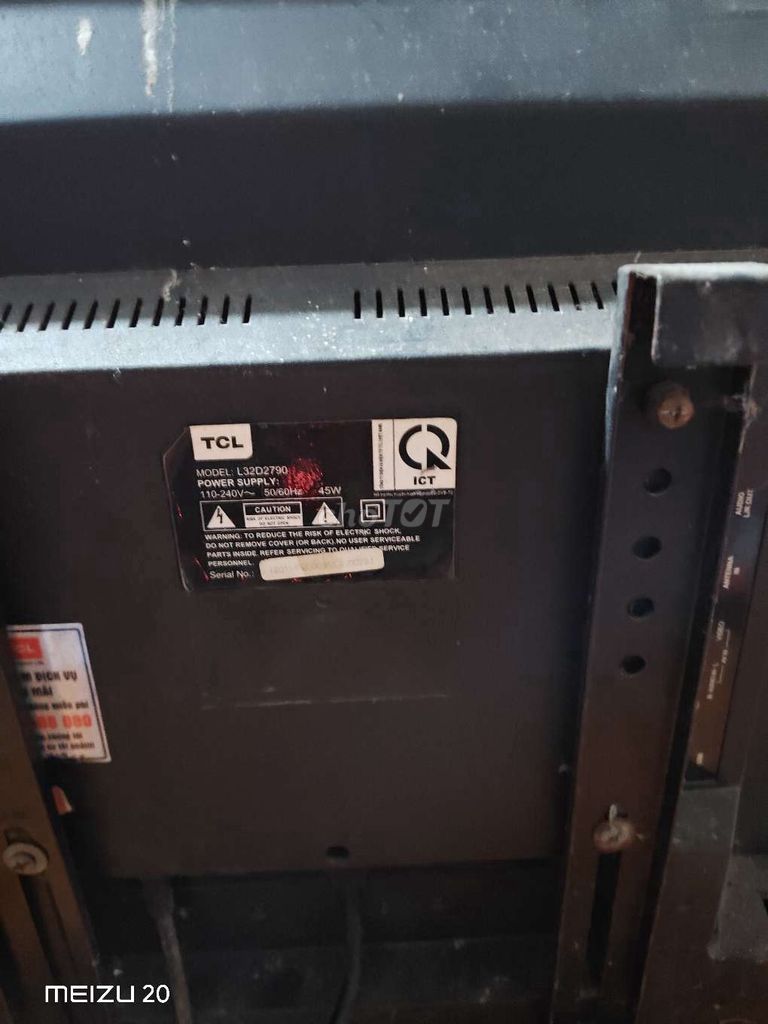 Tivi TCL L32D2790 32 inch Internet. Mua bán Tivi, Âm thanh tại Huyện Hóc Môn Tp Hồ Chí Minh được đăng bởi Tiến Đạt hình 1