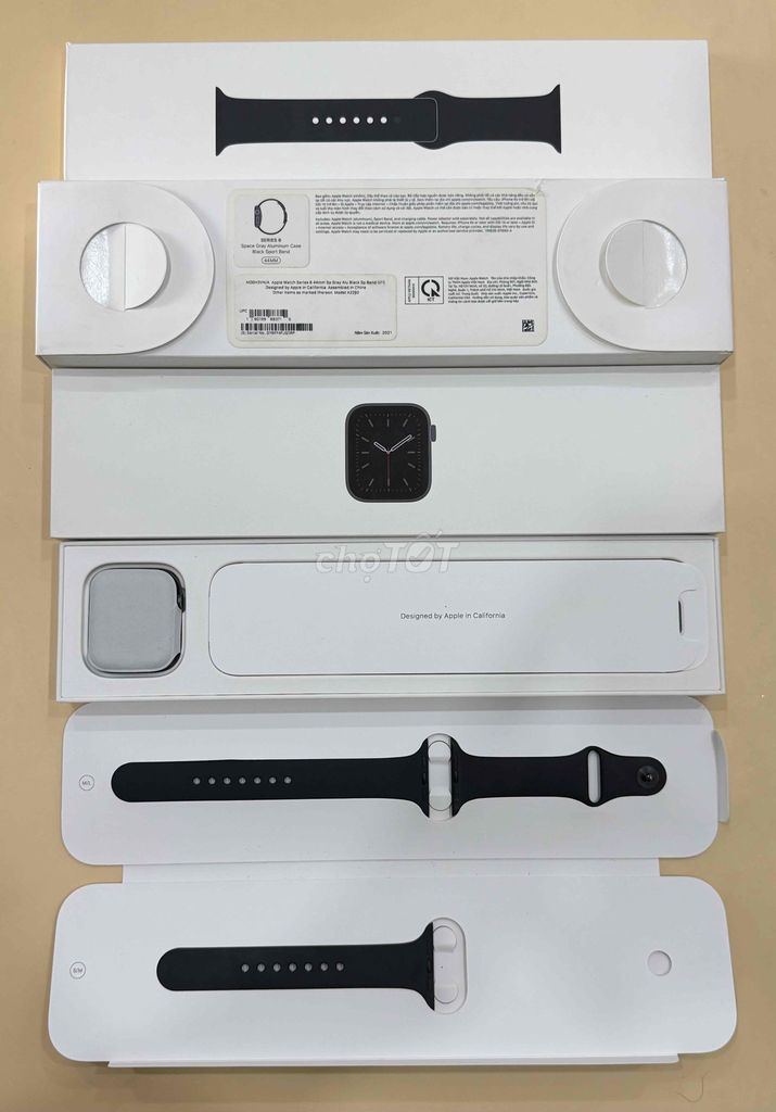 Apple Watch Series 6 44MM GPS Black Fullbox. Mua bán Thiết bị đeo thông minh tại Quận Bình Thạnh Tp Hồ Chí Minh được đăng bởi Đức Phong hình 1