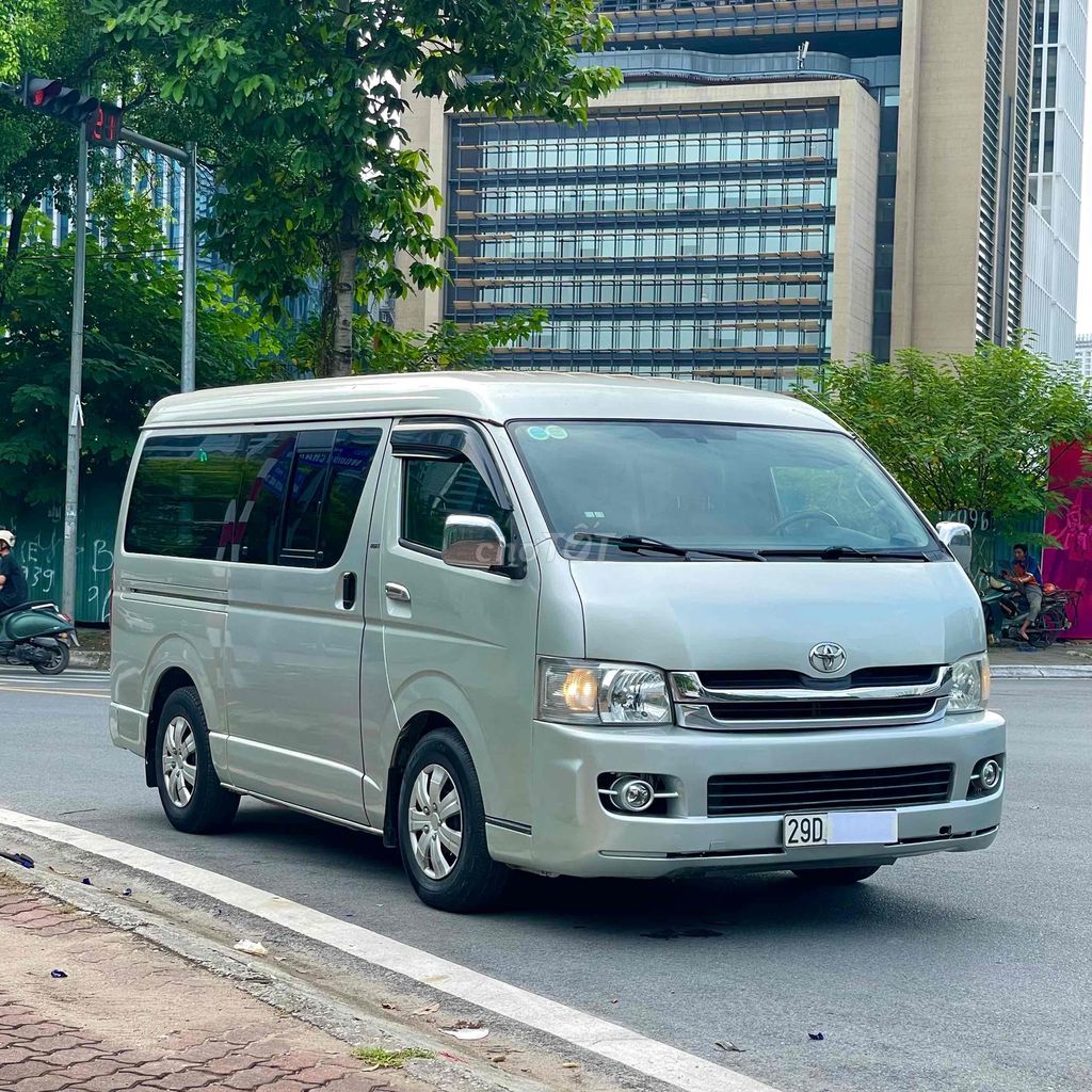 Toyota Hiace 2008 tải van 5 chỗ Super Wagon 2.7. Mua bán Ô tô tại Quận Cầu Giấy Hà Nội được đăng bởi Tô Văn Tiến hình 2