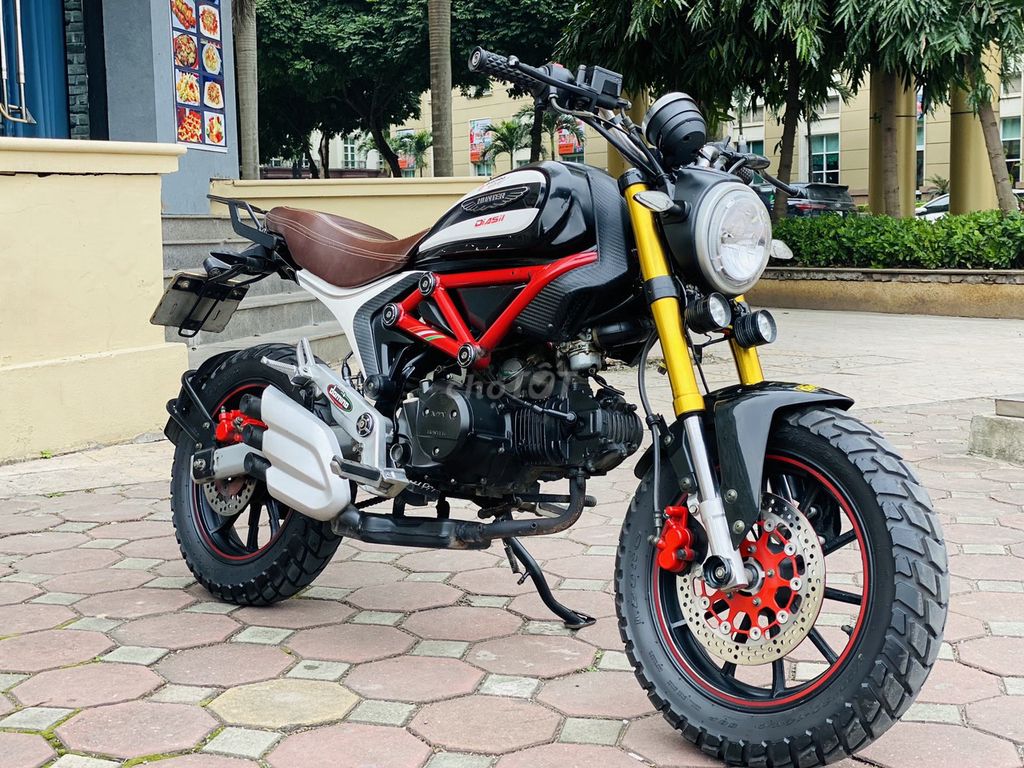 DUCATI HUNTER 110FI NGUYÊN BẢN CHÍNH CHỦ BIỂN 29. Mua bán Xe máy tại Quận Cầu Giấy Hà Nội được đăng bởi A Nam hình 4