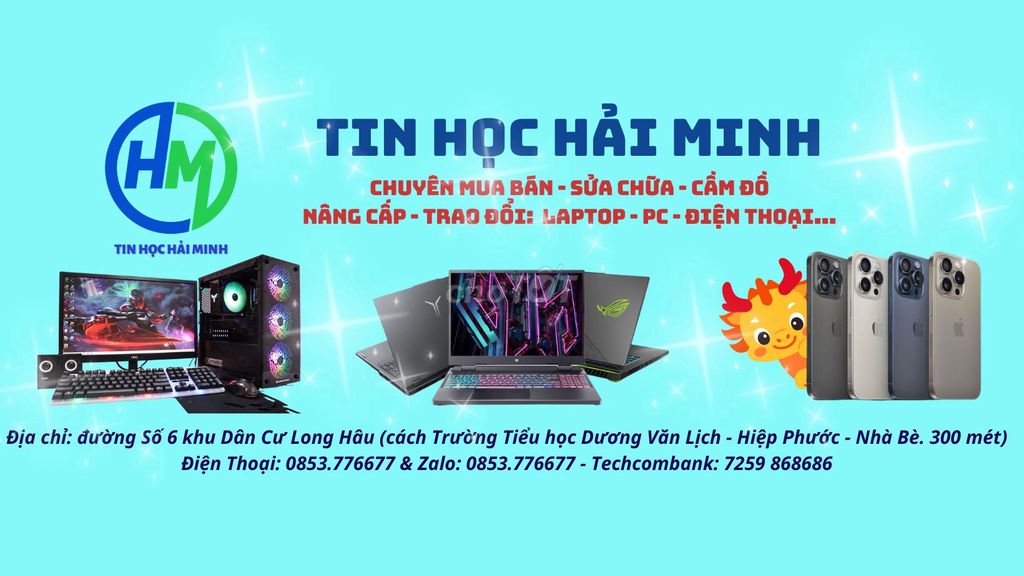 Tin Học Hải Minh tại Huyện Cần Giuộc, Long An hình 3