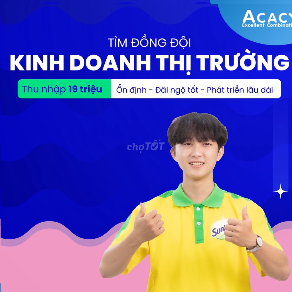 "🔥 TUYỂN NHÂN VIÊN SALES THỊ TRƯỜNG UNILEVER 🔥