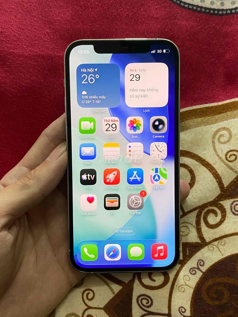 12pro màu trắng ngoại hình đẹp face id đầy đủ. Mua bán Điện thoại tại Quận Ba Đình Hà Nội được đăng bởi Miu hình 1