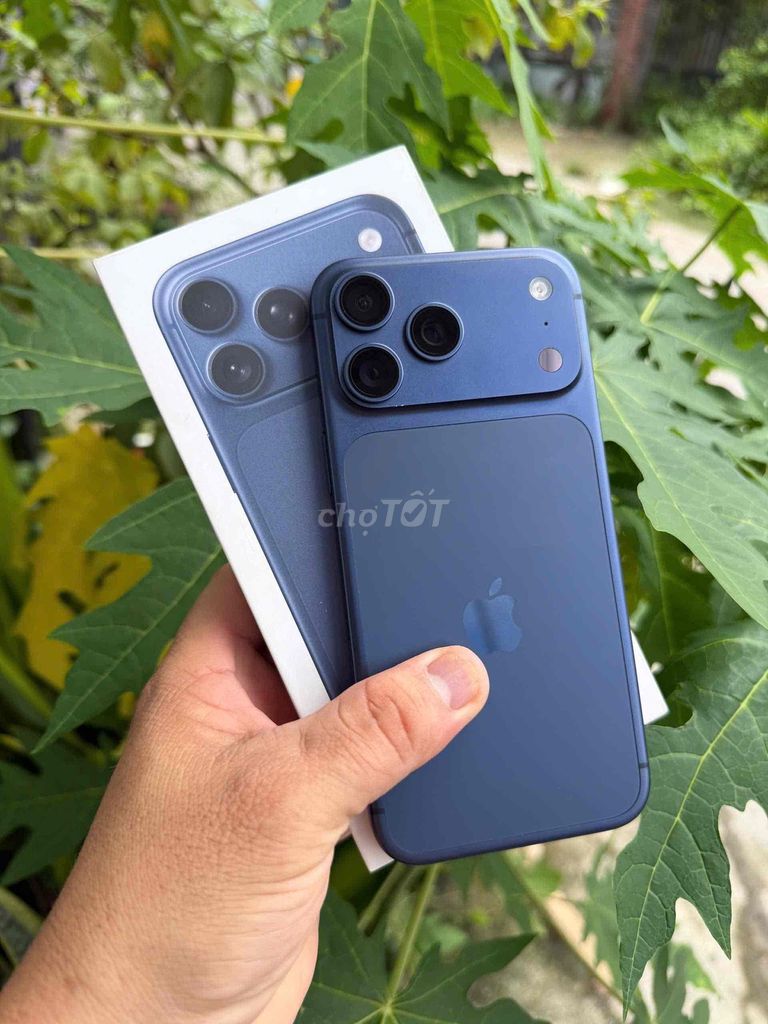 iPhone 17 Pro Max 1024GB Xanh VN Pin 92 Bh 10/2026. Mua bán Điện thoại tại Quận Ninh Kiều Cần Thơ được đăng bởi Quý Mobile Cần thơ hình 1