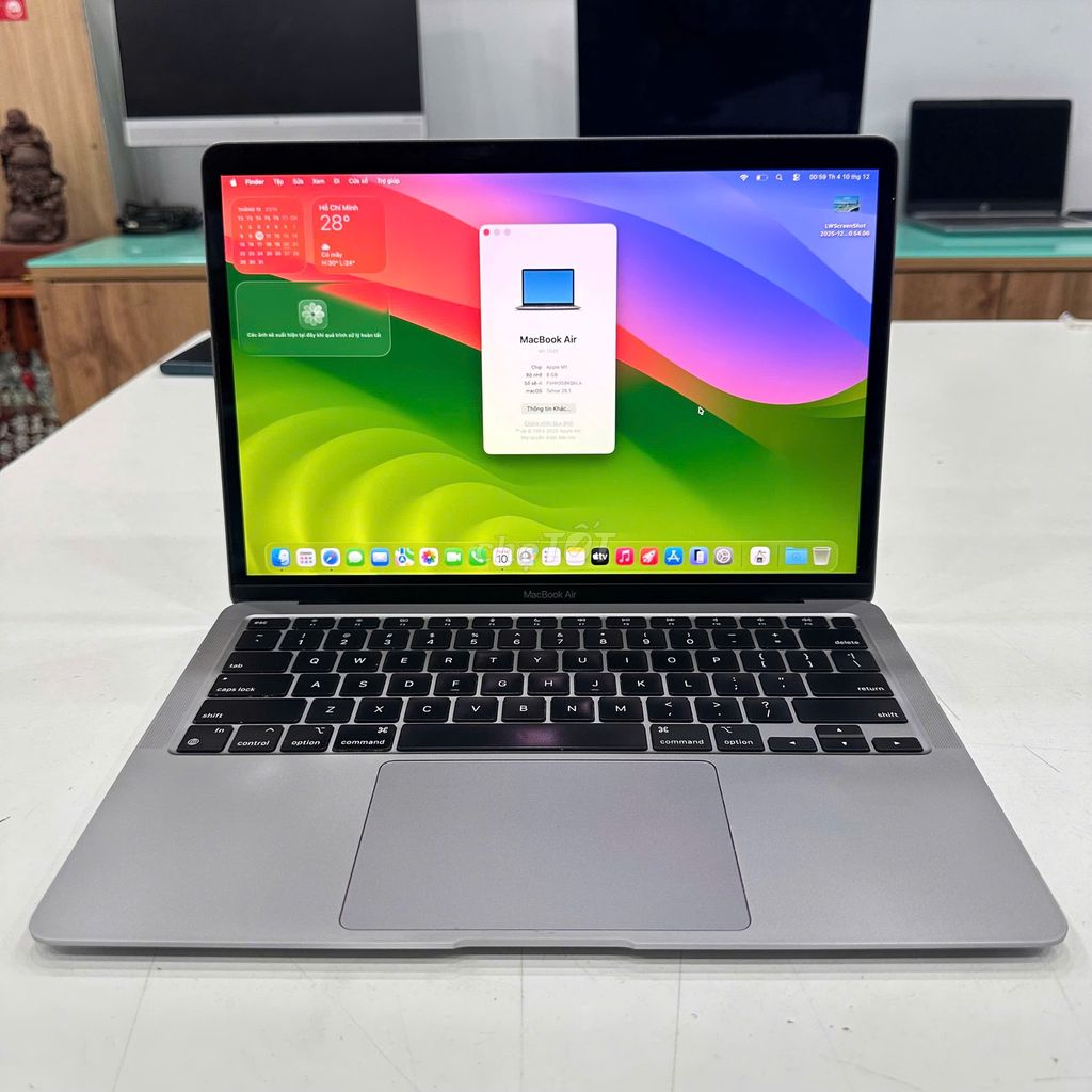 MacBook Air M1 8GB/256GB zin đẹp giá tốt. Mua bán Laptop tại Quận Tân Bình Tp Hồ Chí Minh được đăng bởi Nguyễn thế duy hình 1