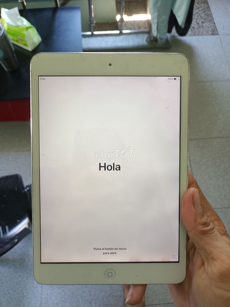 Apple iPad Mini Bạc, điện thoại readme A9. Mua bán Máy tính bảng tại Quận Hải Châu Đà Nẵng được đăng bởi Thanh Thanh  hình 1