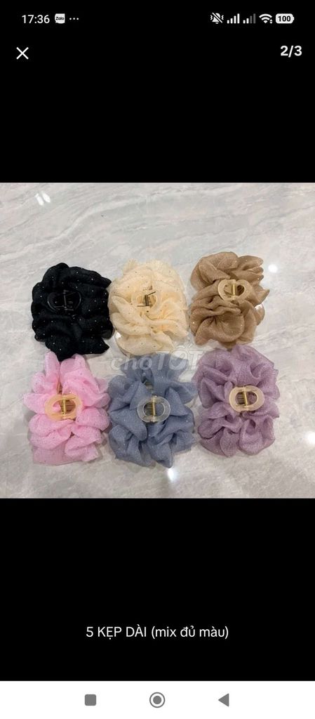 Kẹp tóc nữ vải Đa màu sắc combo5 cái. Mua bán Phụ kiện thời trang khác tại Thành phố Trà Vinh Trà Vinh được đăng bởi ngọc yến 84 bách hóa tổng hợp  hình 1