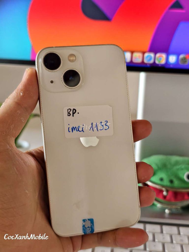 iPhone 13 Mini 128GB Trắng , Zin full chức năng. Mua bán Điện thoại tại Quận Liên Chiểu Đà Nẵng được đăng bởi Minh Hiệp CócXanhMobile hình 1