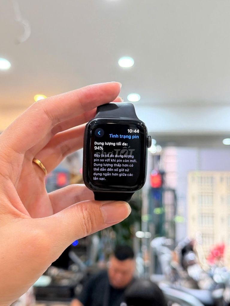 Apple Watch Series 6 44mm Đen LTE 94%. Mua bán Thiết bị đeo thông minh tại Quận Đống Đa Hà Nội được đăng bởi Thế Hoàng hình 1