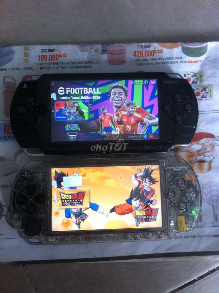Sony PSP 1000-> hack full-32GB. Mua bán Thiết bị chơi game tại Quận Bình Thạnh Tp Hồ Chí Minh được đăng bởi Mr. Lâm hình 1